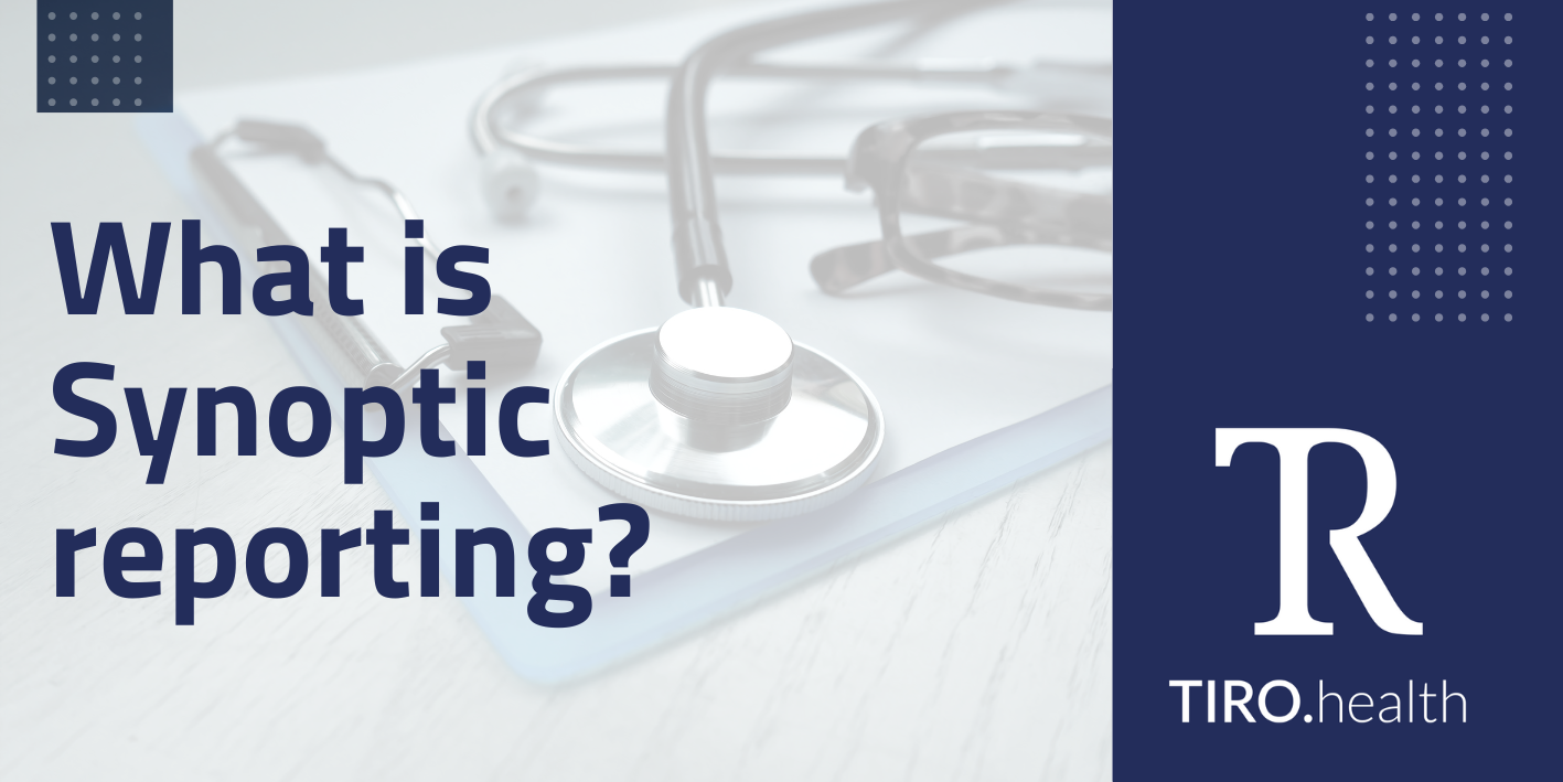 What is synoptic reporting