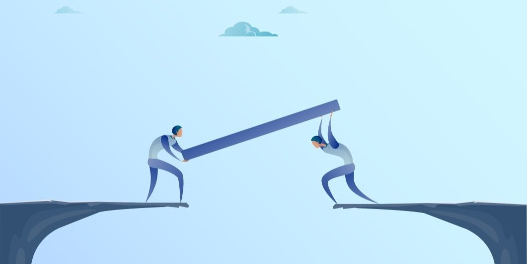 Clinical researchers comparing trial data with real-world patient records